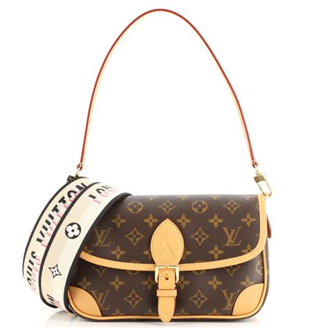 borsa tracolla lv|Diane Satchel Monogram Canvas .